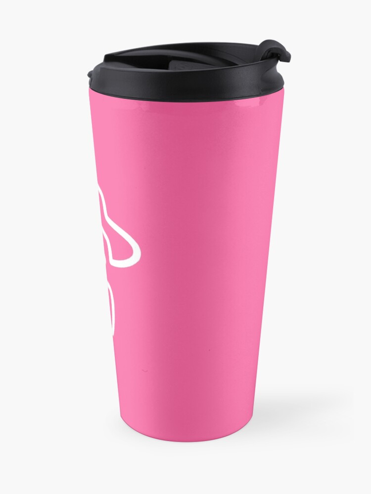 Alternative Ansicht von Das längste Weg-Logo Thermobecher
