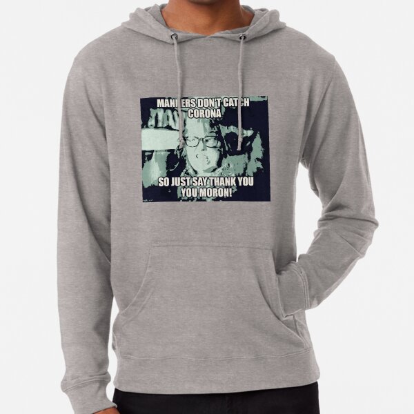 Just Say Thank you Lightweight Hoodie