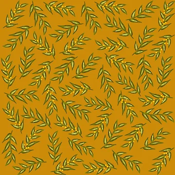 Artwork thumbnail, Repeat leaf pattern  by CreativeDragon1