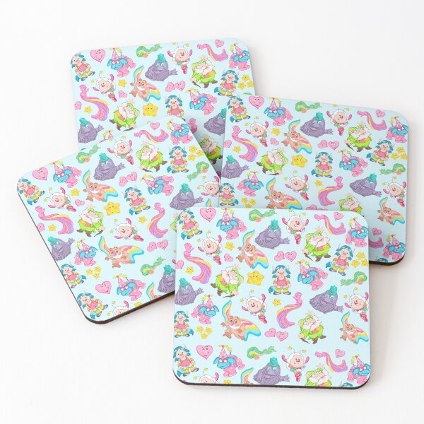 Item preview, Supporting Cartoon Characters of the 80s designed and sold by Shiny Plastic Rainbow.