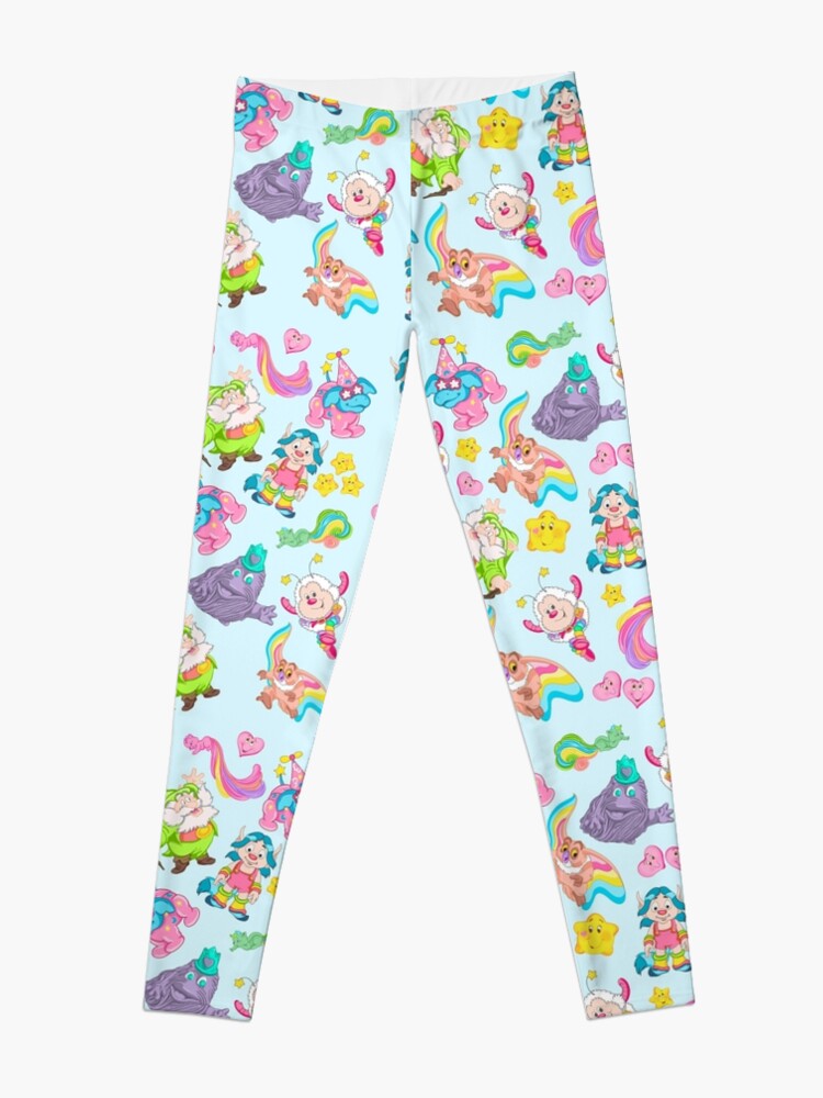 Supporting Cartoon Characters of the 80s Leggings for Sale by