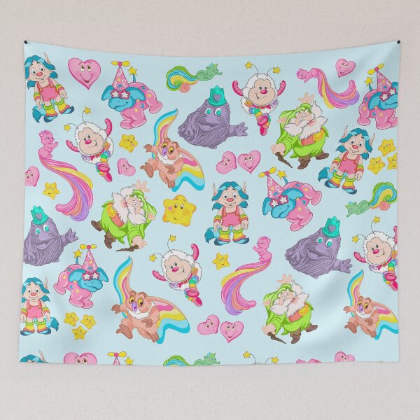Item preview, Supporting Cartoon Characters of the 80s designed and sold by Shiny Plastic Rainbow.