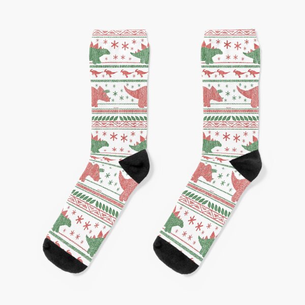 Dinos de Noël Chaussettes