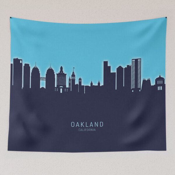 Artikelvorschau, Oakland California Skyline entworfen und verkauft von ArtPrints.