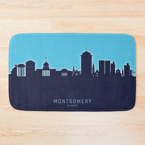 Item preview, Montgomery Alabama Skyline designed and sold by ArtPrints.