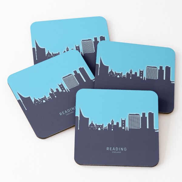 Artikelvorschau, Reading England Skyline entworfen und verkauft von ArtPrints.
