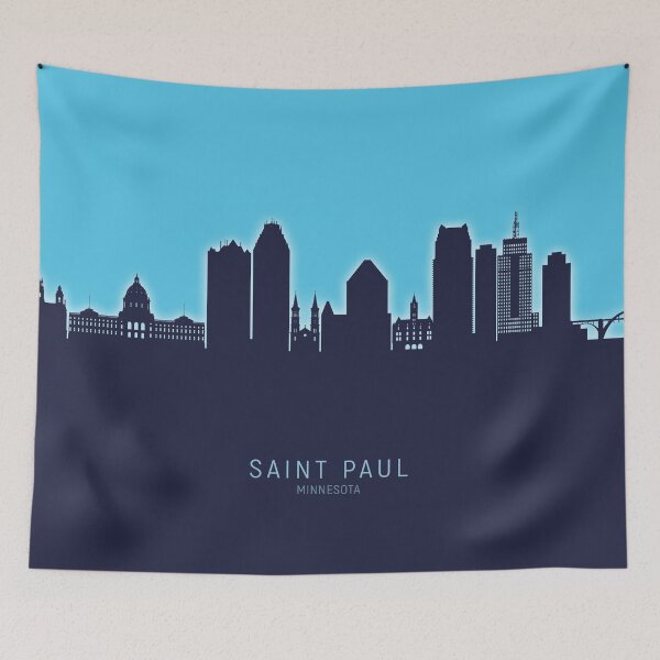 Item preview, Saint Paul Minnesota Skyline designed and sold by ArtPrints.
