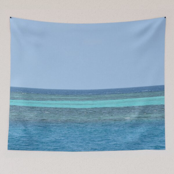 Item preview, Tropical sea in shades of blue designed and sold by Artlajf.