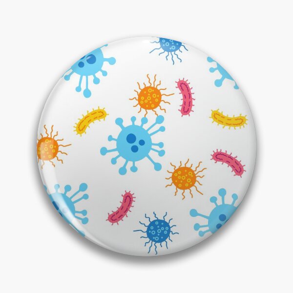 Item preview, bacterias and germs designed and sold by Argunika.