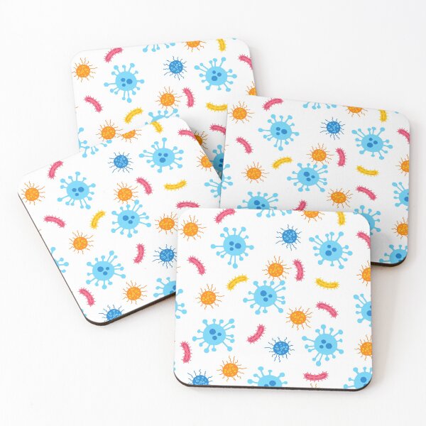 Item preview, bacterias and germs designed and sold by Argunika.