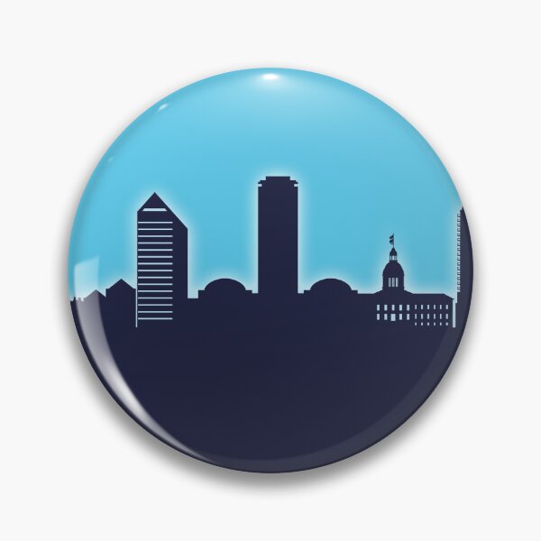 Item preview, Tallahassee Florida Skyline designed and sold by ArtPrints.