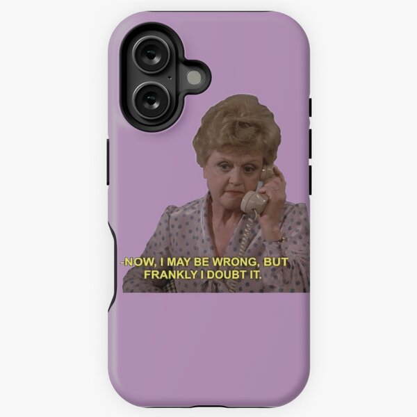 Vista previa del artículo con la obra «Pegatina Jessica Fletcher», diseñado y vendido por Linda Aloisi.