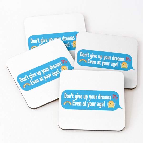 Item preview, Don’t give up your dreams... Even at your age! (TikTok Fairy Comment • Funny TikTok Phrases) designed and sold by SassyClassyMe.