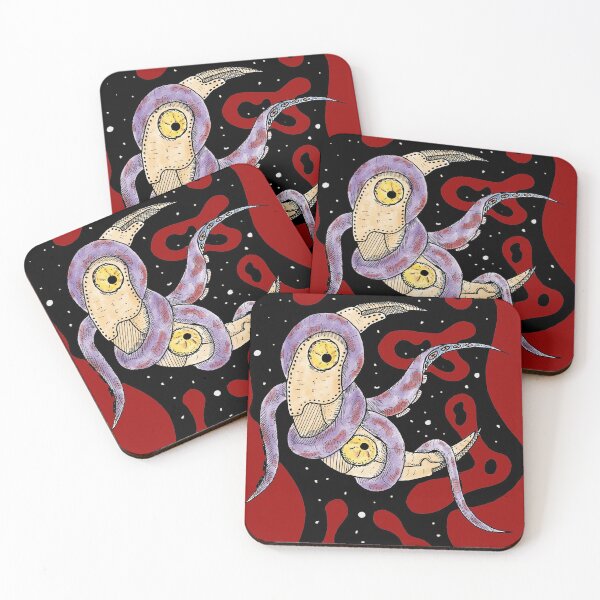 Item preview, Kraken Versus Moon designed and sold by tos42.