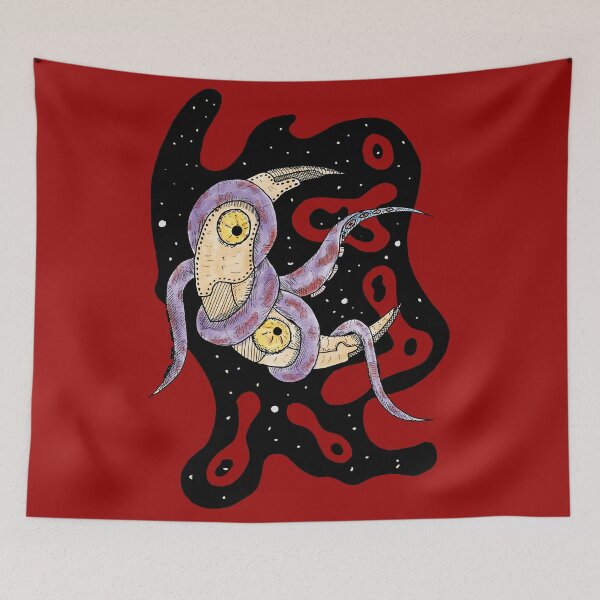 Item preview, Kraken Versus Moon designed and sold by tos42.