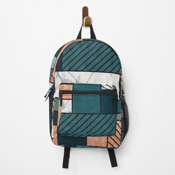 Item preview, Random Pattern - Copper, Marble, and Blue Concrete designed and sold by Zoltan Ratko.
