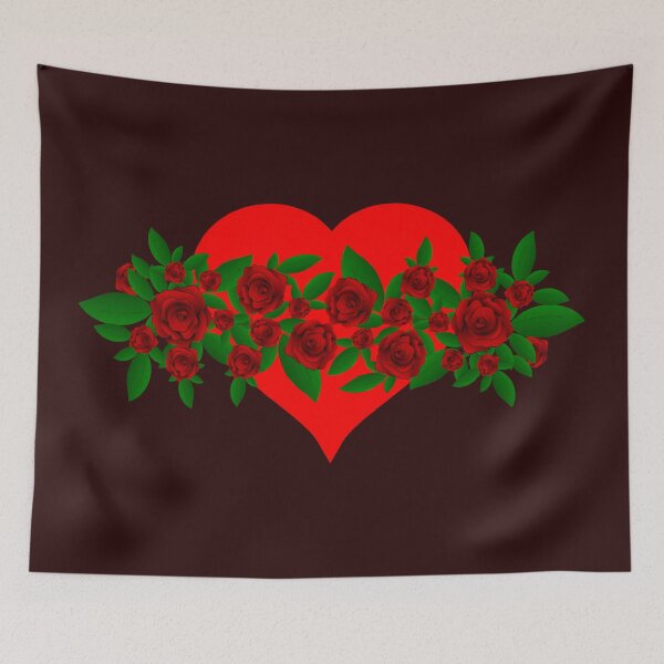 Item preview, Hart & flowers designed and sold by dplachkinova.