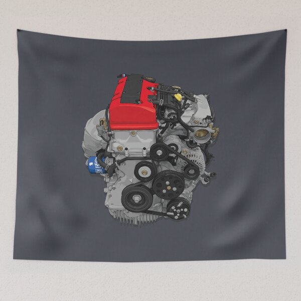 Item preview, F20c Engine illustration (s2000/s2k)  designed and sold by ArtyMotive.