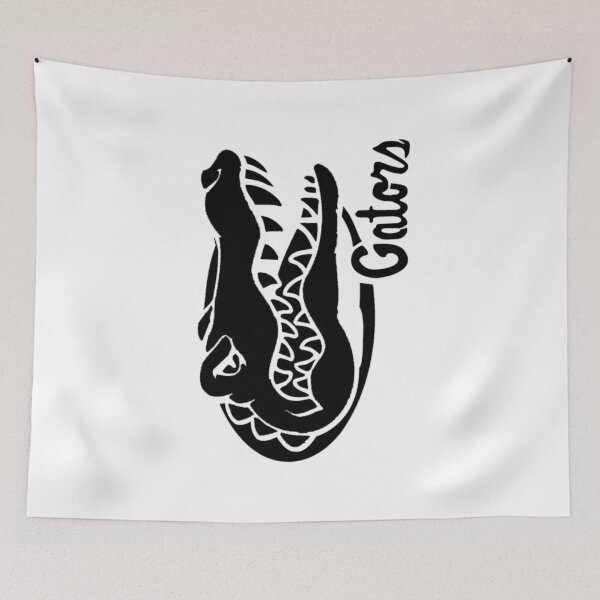 Item preview, Gator bait crocodile and elegator black and white  designed and sold by Akshay777.