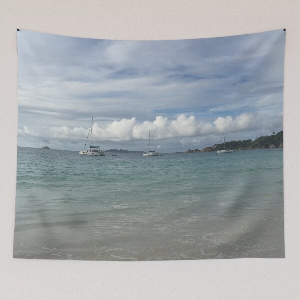 Item preview, Sea with sailing boats designed and sold by Artlajf.