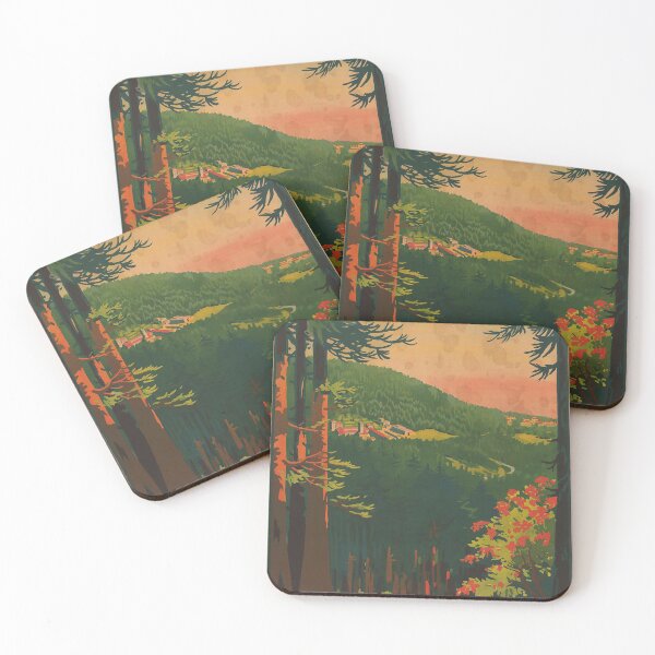 Item preview, ENIT Vallombrosa Saltino vintage travel poster designed and sold by stickart-marek.