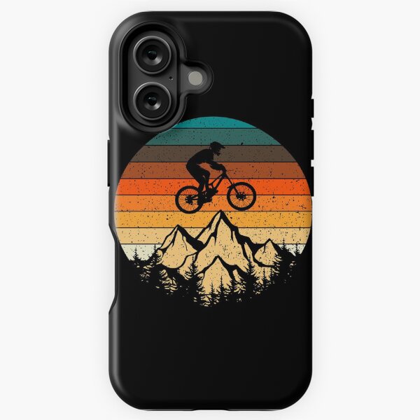Item preview, Mountainbike Downhill Retro Vintage Gift designed and sold by DelightfulDude.