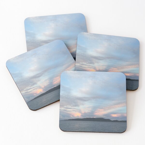Item preview, Sky in pink and blue, Sunset in the tropics designed and sold by Artlajf.