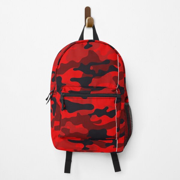 Artikelvorschau, Camouflage Pattern Coole Armee Rot Granet Schwarz Camo Print Farbe für Liebhaber der Streitkräfte entworfen und verkauft von BCNDesign.
