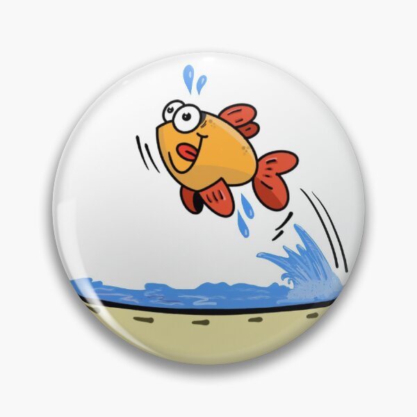 Item preview, POCKET JUMPING FISH designed and sold by espacionegativo.