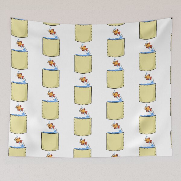 Item preview, POCKET JUMPING FISH designed and sold by espacionegativo.
