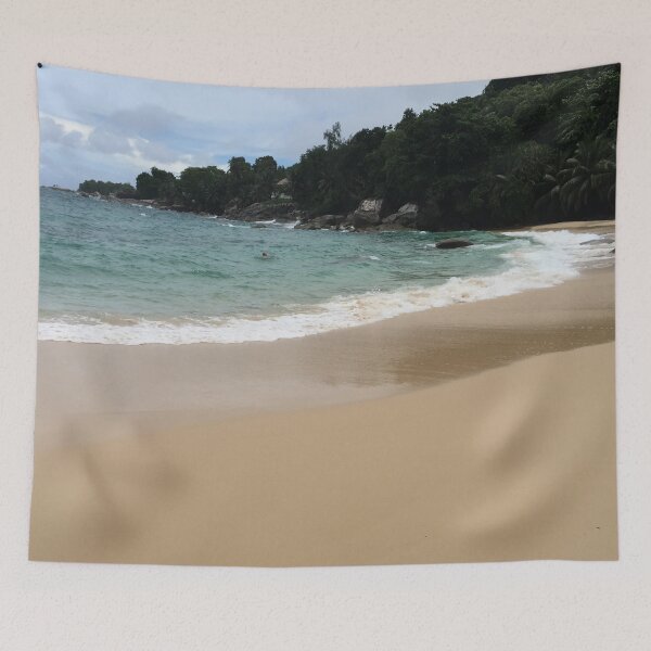 Item preview, Sandy beach on tropical islands designed and sold by Artlajf.