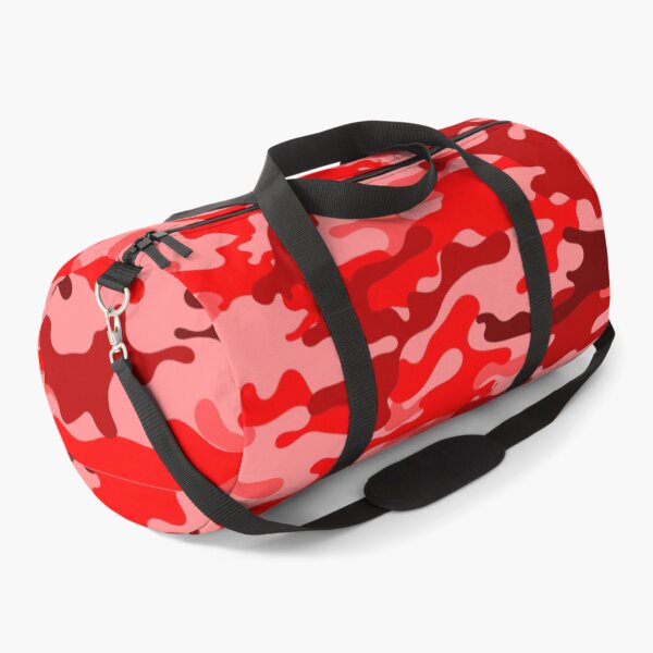 Item preview, Camouflage Pattern Cool Army Red Garnet Pink Camo Print Color for Lovers of the Armed Forces designed and sold by BCNDesign.
