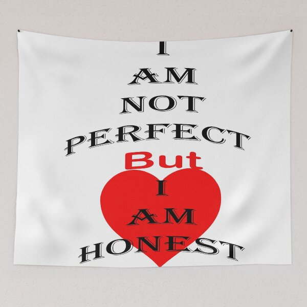 Item preview, i am not perfect but i am honest - true lover designed and sold by soufiane21.