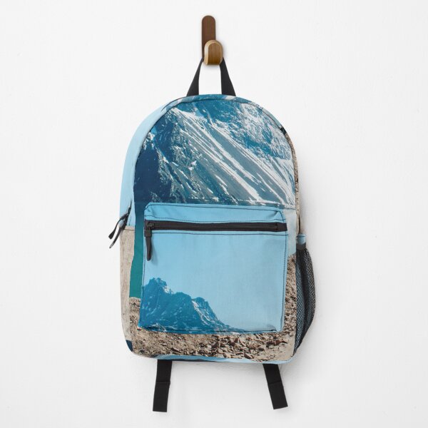 Item preview, Rocky Andes Mountains panorama in turquoise tones designed and sold by Carmen Jost.
