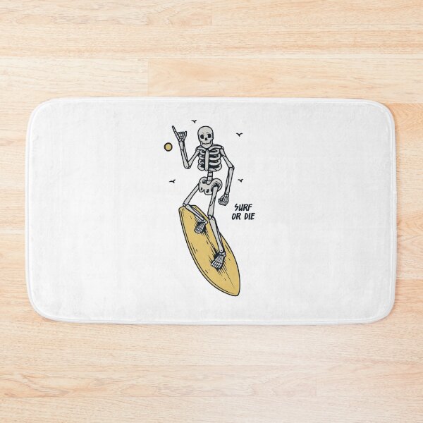 Item preview, SURF OR DIE SKULL DESIGN designed and sold by Picspot.