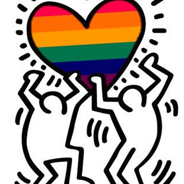 Artwork thumbnail, Gay Haring by beelieveit
