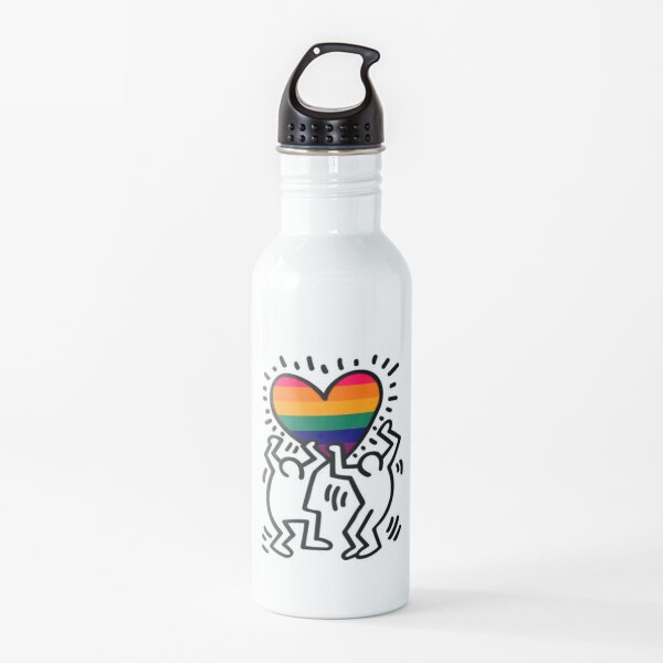 Gay Haring Water Bottle