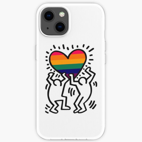 Gay Haring iPhone Soft Case