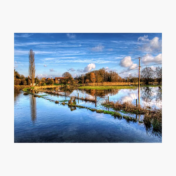 Item preview, the River Test at Wherwell designed and sold by NeilAlderney.