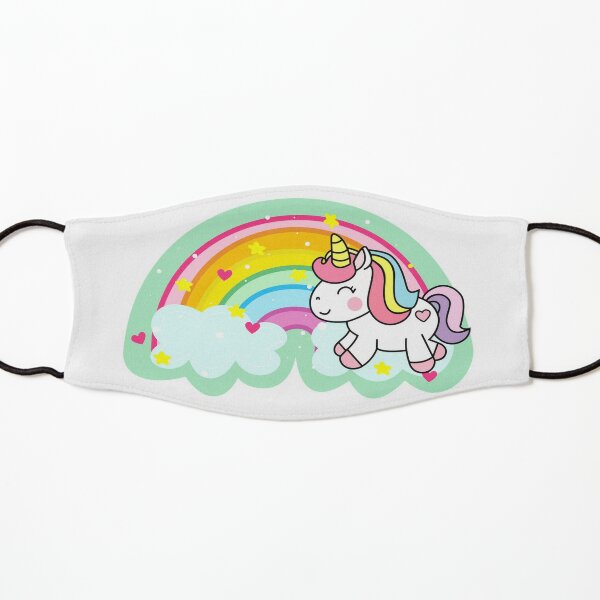 Rainbow Unicorn Kids Mask