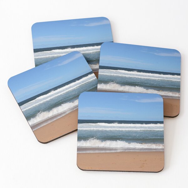Item preview, Sandy beach with waves designed and sold by Artlajf.