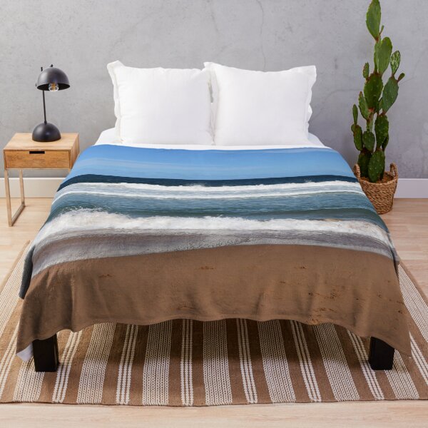 Item preview, Sandy beach with waves designed and sold by Artlajf.