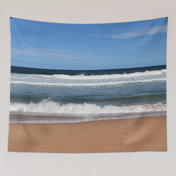 Item preview, Sandy beach with waves designed and sold by Artlajf.