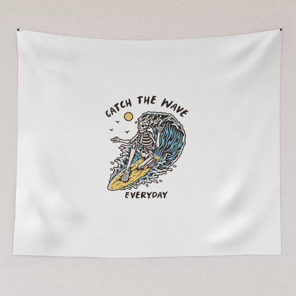 Item preview, CATCH THE WAVE EVERYDAY DESIGN designed and sold by Picspot.