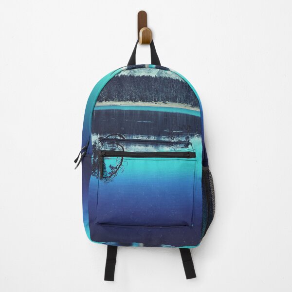 Item preview, Lago Palu - Chiesa - Lombardia -Italy in BLUE designed and sold by Dyrk Wyst Redbubble Shop.