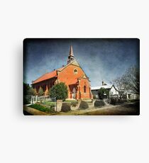 Presbyterian Church at Junee Canvas Print