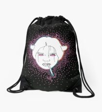 (greek) X (vous, vous monsieur, vous qui...) Drawstring Bag