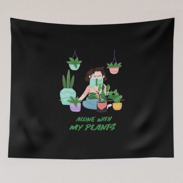 Artikelvorschau, Plant Lady - Alleine mit meinen Pflanzen entworfen und verkauft von joabaj.
