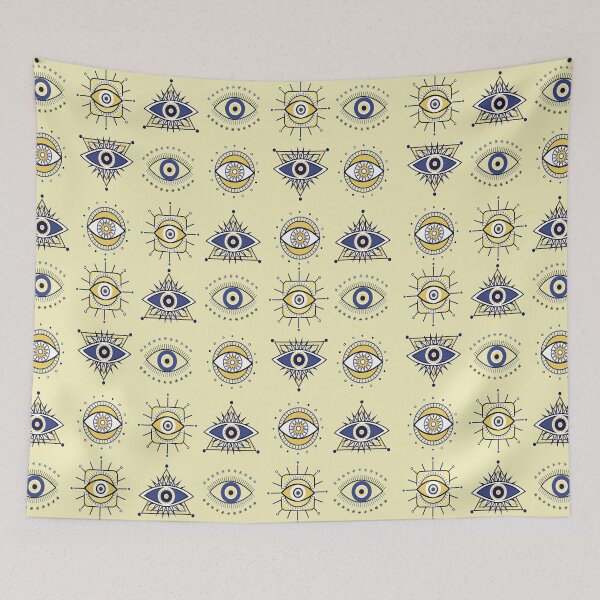 Item preview, EVIL EYE ILLUSTRATION designed and sold by PrachiManerikar.