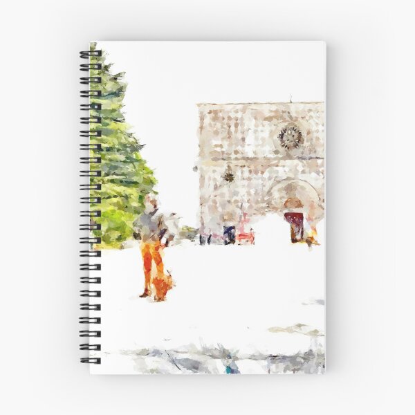 Item preview, L'Aquila: church and man with dog designed and sold by Giuseppe Cocco.